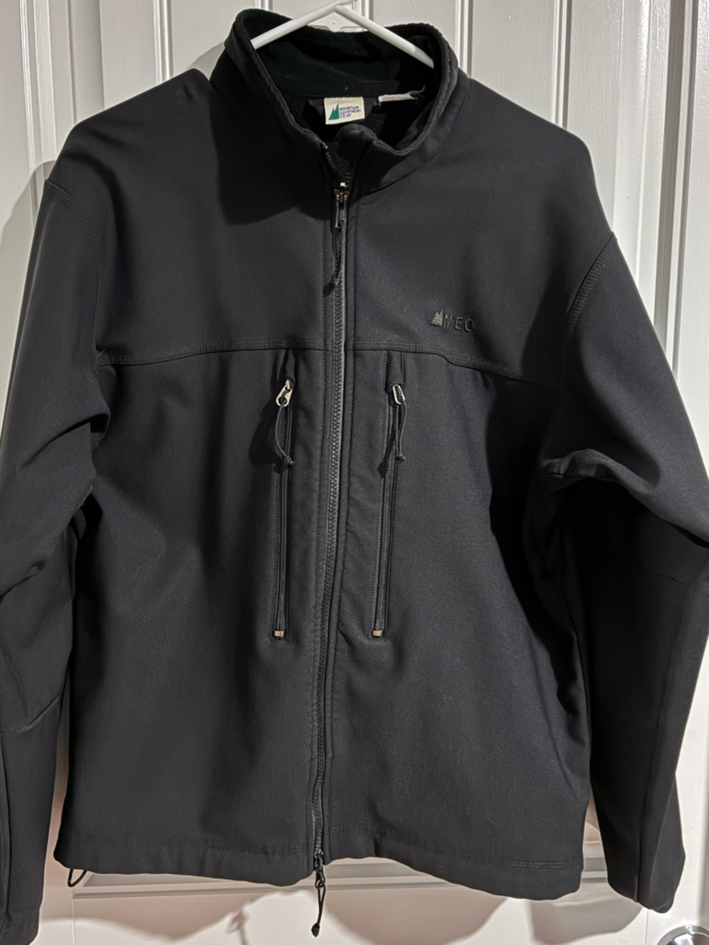 Mountain Equipment Co-Op Black Men's Performance Softshell Jacket
